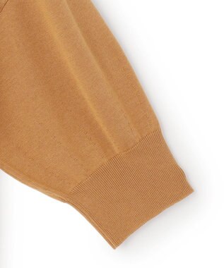 23区 【先行予約】キュプラコットン プルオーバー ニット キャメル系
