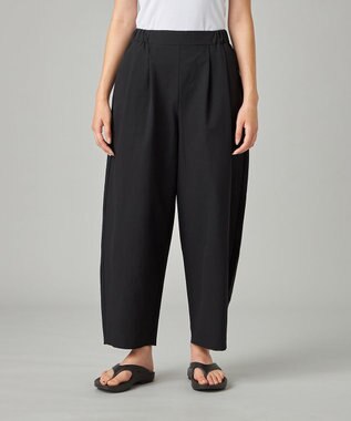 Chacott マイクロドットワイドパンツ ブラック