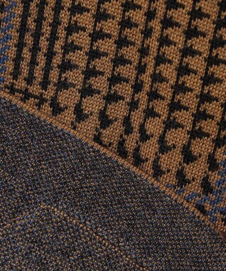 J.PRESS MEN ダブルジャガードニットジャケット ブラウン系7