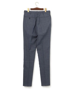 J.PRESS MEN 【J.PRESS BASIC】ペピンメリノコンフォート ストレッチムリネ ハウンドトゥース スラックス ブルー系8