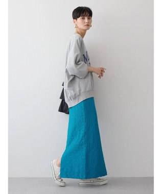 AMERICAN HOLIC フクレジャガードタイトスカート Blue