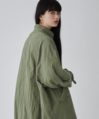 WEGO 【ユニセックス着用ITEM】サイドスリットモッズコート カーキ