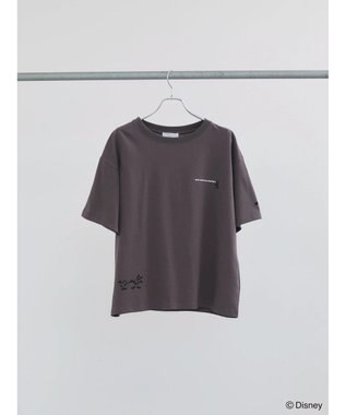 Green Parks オズワルド／バックプリント半袖ＴＥＥ Charcoal Gray