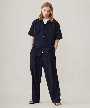 UNFILO MENS TORO TORO イージー ワイドパンツ [24年春夏商品] ネイビー