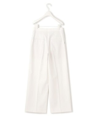 ICB 【洗える】 シェルタリングドライオックス ワイドパンツ オフホワイト系