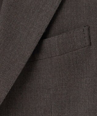 J.PRESS MEN  【J.PRESS MOVING / セットアップ対応】ジャージライク ジャケット/総裏 ダークブラウン系