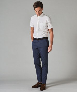 GOTAIRIKU ウエストアジャスター/折り目加工/吸汗速乾/洗える【ビジネス対応】クールマックスパンツ（24年モデル） ネイビー系