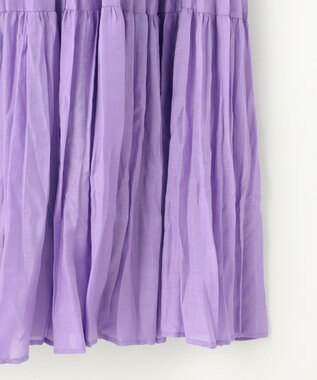 自由区 L 【17号サイズまで展開・昨年ご好評！最新デザイン】ハンドワッシャー スカート ラベンダー
