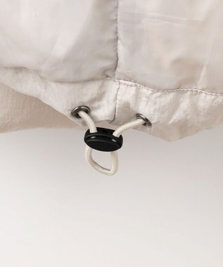 JOSEPH ABBOUD MOUNTAIN 【サステナブル/軽量/7ポケット/JAPANファブリック】ライトナイロンワッシャーアウトドア ダウンブルゾン アイボリー系