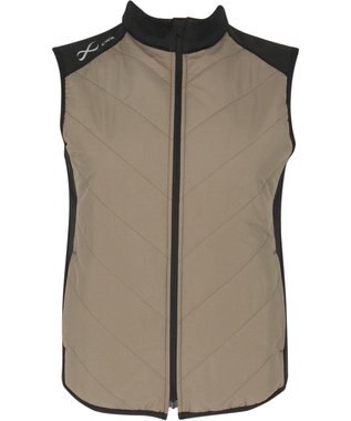 CW-X 【WOMEN】 CW-X レディース ベストジャケット 中綿(前身・後ろ上半身) 保温(本体) ノースリーブ ハイネック スポーツ DWY609 /ワコール