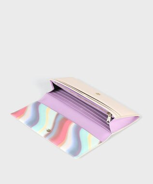 Paul Smith スプレースワールトリム 長財布 アイボリー