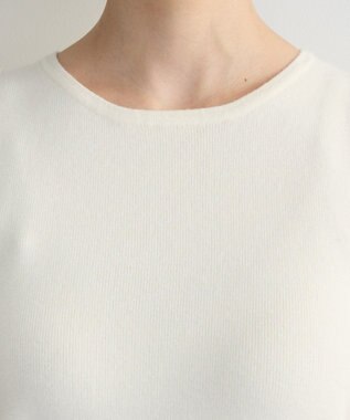 Green Parks SET2点Zipニットカーディガン+アメスリタンク Ivory