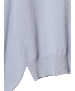 earth music&ecology 襟付きニットプルオーバー Sax