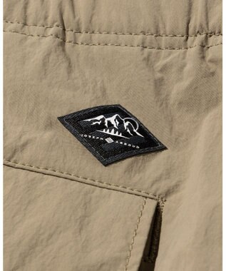 JOSEPH ABBOUD MOUNTAIN 【CREA掲載・レディースシルエット・ECO撥水/抗菌性/軽量】タスランワッシャー クライミングカーゴ パンツ ベージュ系