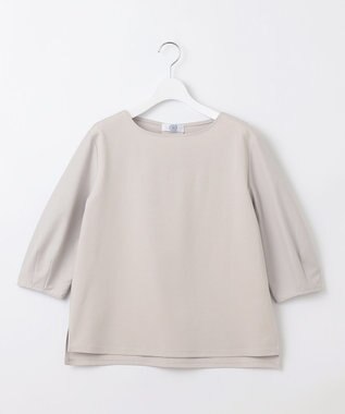 J.PRESS LADIES S TCポンチ ドッキング カットソー ライトグレー系