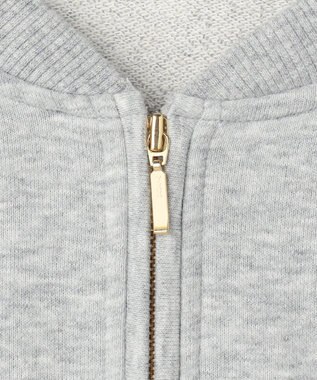 ANY ハーフジップスウェット ライトグレー