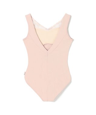 Chacott 【Nela ライン】ジュニア ノースリーブレオタード ヨーロピアンピンク