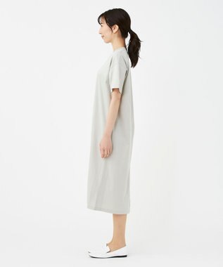 KASHIYAMA 【抗菌消臭】クレンゼ Teeシャツドレス アイスグレー