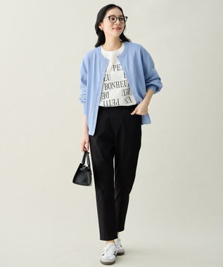 ANY 7daysデイリースリムパンツ ブラック