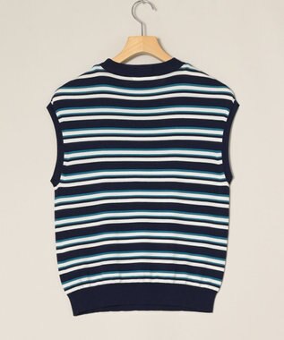 ONWARD Reuse Park 【組曲】ニット春夏 ネイビー