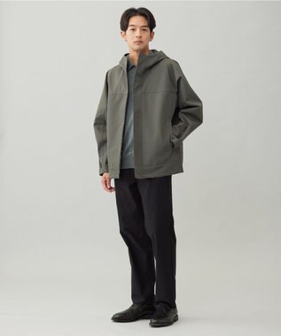 UNFILO MENS 【男女兼用】ソフトサーモ アンチピリングニット ポロ チャコール