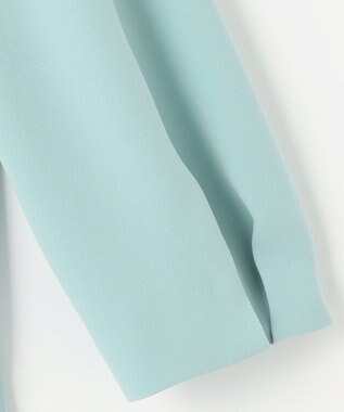 自由区 L 【セットアップ対応・洗える】トリアセダブルクロス ブラウス メンソール系