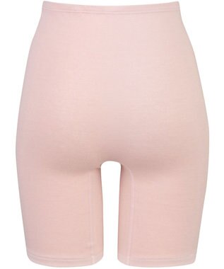 Wing あったかインナー オーガニックコットン混 やわらかくやさしい肌ざわり 【綿の贅沢オーガニック】 綿混 ボトム 3分丈 秋 冬 ER4331 ウイング／ワコール ラズベリー