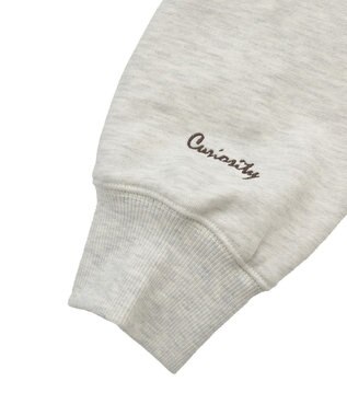 AMERICAN HOLIC Vネックワンポイントロゴスウェットプルオーバー Oatmeal