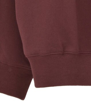 AMERICAN HOLIC Vネックワンポイントロゴスウェットプルオーバー Bordeaux