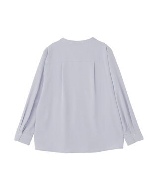 Green Parks リボンブラウス Gray