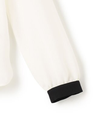 TOCCA 【消臭・撥水・洗える】PROMISE RIBBON ブラウス アイボリー系