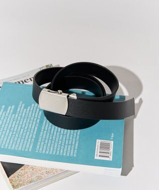 AMERICAN HOLIC フェイクレザーガチャベルト Black