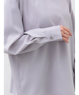 Te chichi レースカラーブラウス グレー