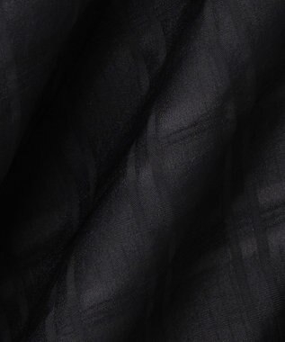 ANY SIS シアーチェック スカート ブラック