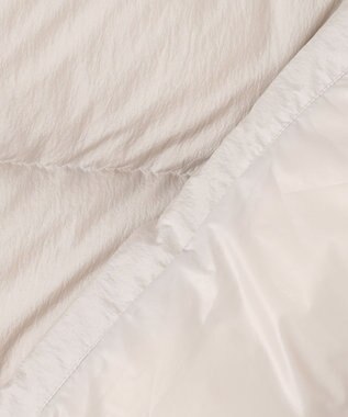 JOSEPH ABBOUD MOUNTAIN 【サステナブル/軽量/7ポケット/JAPANファブリック】ライトナイロンワッシャーアウトドア ダウンブルゾン アイボリー系