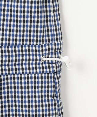 23区GOLF 【WOMEN】ギンガムチェックストレッチワンピース ブルー系3