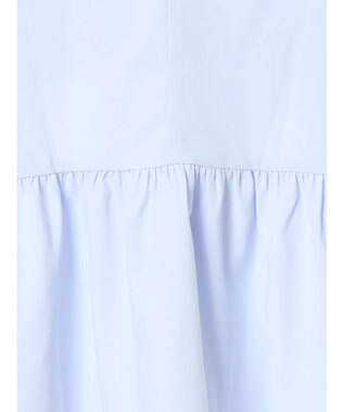 Te chichi リボンディテールペプラムブラウス サックスブルー