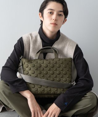 MIYABIYA 【撥水加工】La quoh with kirakaracho 2wayトート 鶯（カーキ）