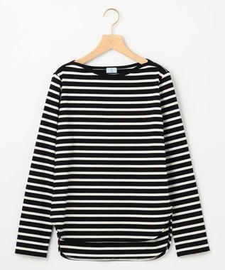 組曲 コットンバスクロング Tシャツ ブラック系1