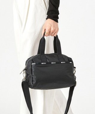 LeSportsac SMALL UPTOWN SATCHEL/ブラックC ブラックC