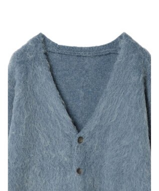 Green Parks ■ＡＪＵＧＡ．×ＧＰ　シャギーニットカーディガン Blue