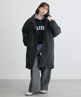 AMERICAN HOLIC 軽ポカ撥水加工モンスターコート Black