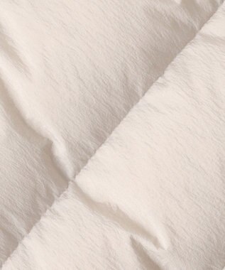 JOSEPH ABBOUD MOUNTAIN 【サステナブル/軽量/7ポケット/JAPANファブリック】ライトナイロンワッシャーアウトドア ダウンブルゾン アイボリー系