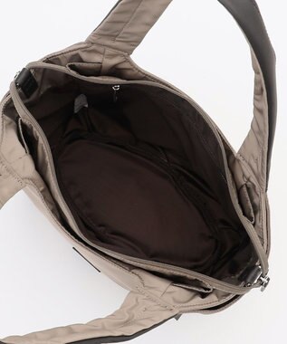 Y'SACCS ふんわりラウンド2WAYトート Mサイズ グレージュ