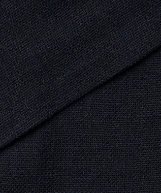 組曲 S 【先行予約】【WEB限定】メランジレノクロス バックペプラムジャケット ネイビー系