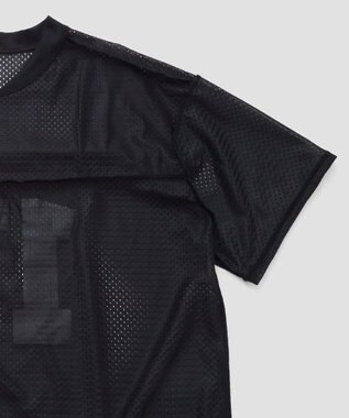 San-ai Resort（三愛水着楽園） WEB限定メッシュTシャツブラトップ4点セット水着 ブラック2