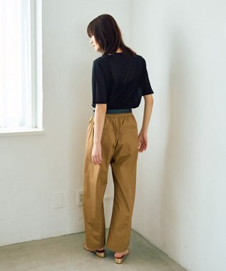 YECCA VECCA 半袖シアーカーディガン Black