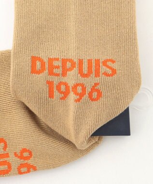 23区GOLF 【MEN】グラフィック アンクルソックス ベージュ系