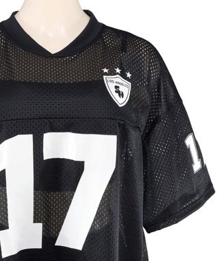 San-ai Resort（三愛水着楽園） WEB限定メッシュTシャツブラトップ4点セット水着 ブラック2