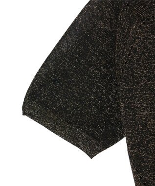 JOSEPH ルレックスニット　ショートスリーブニット Black / Gilt
